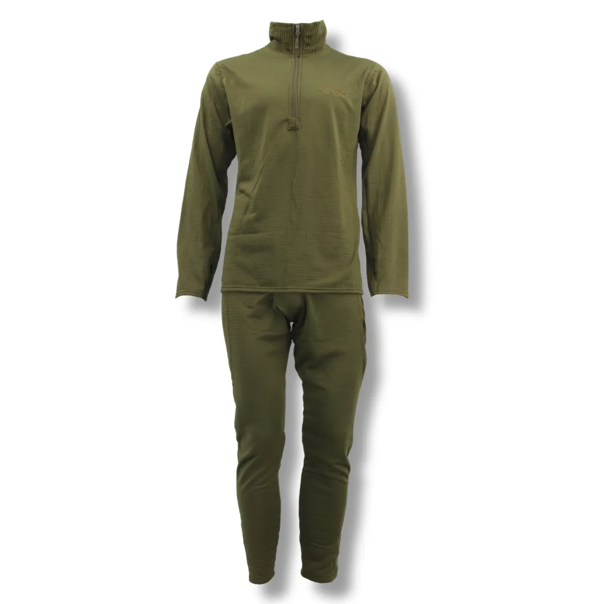 1/4 Zip Thermal Grid Fleece Set