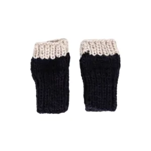 ACORN KIDS - BJORN FINGERLESS MITTENS: NAVY