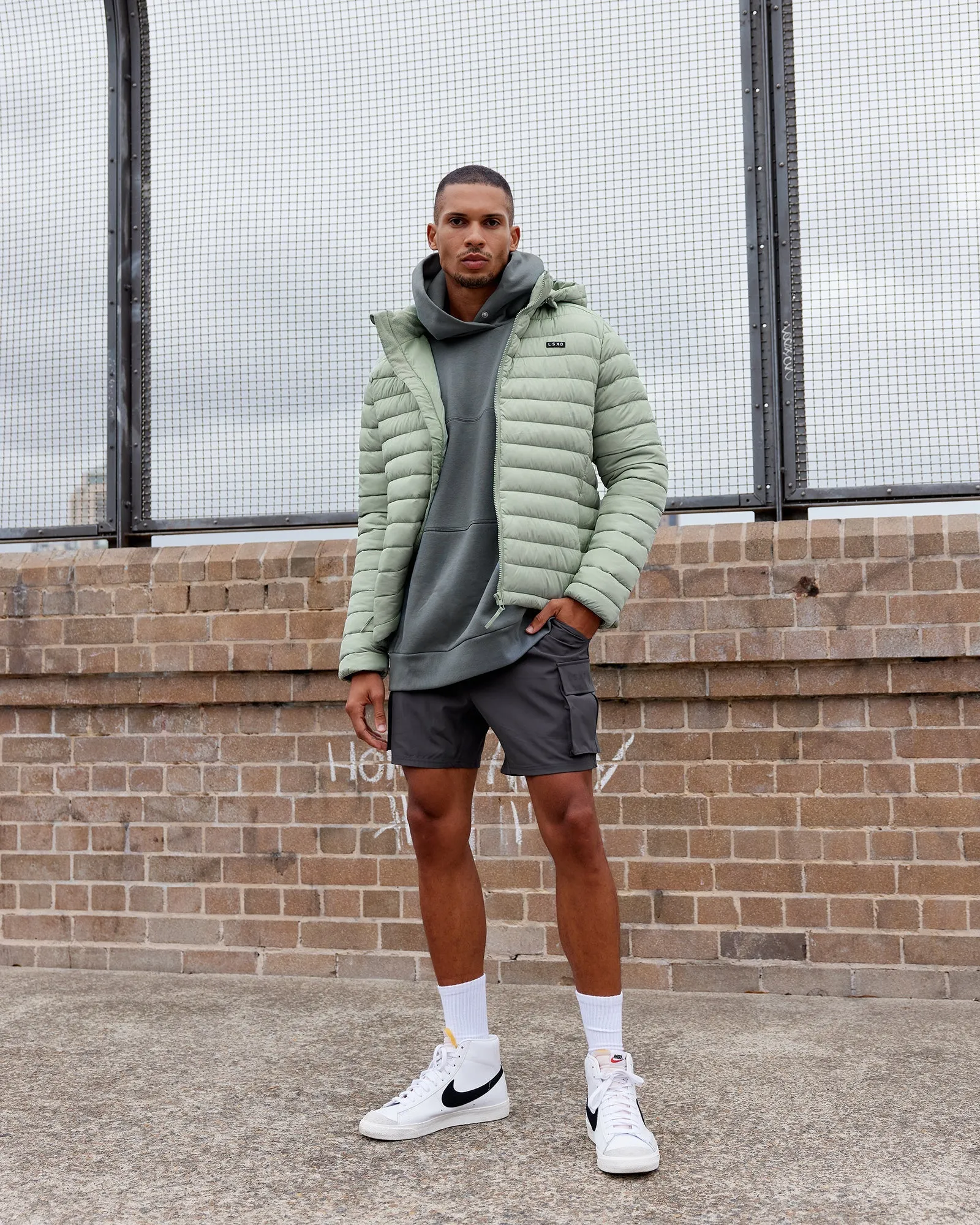 All Day Puffer Jacket - Iceberg Green