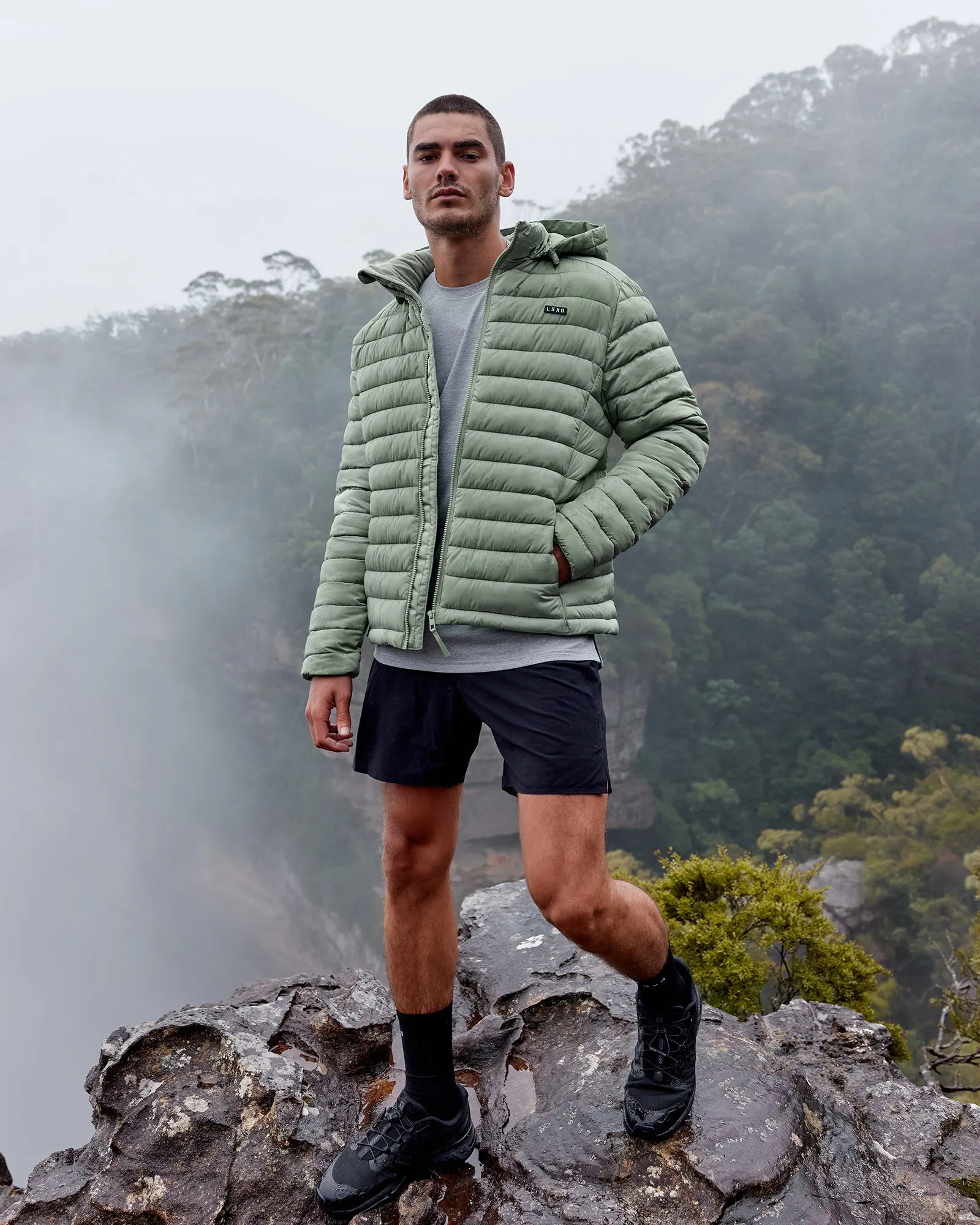 All Day Puffer Jacket - Iceberg Green