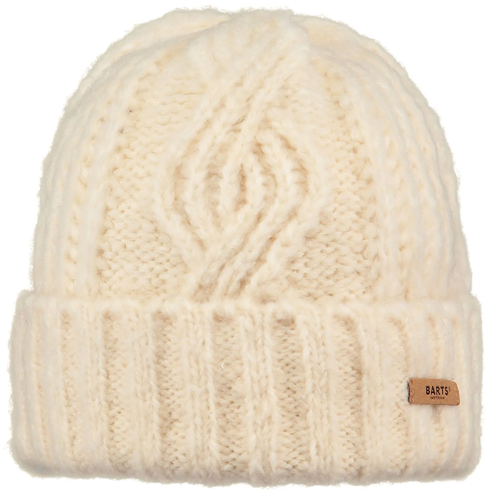 Barts Womens Farrah Cable Knit Fleece Lined Beanie Hat