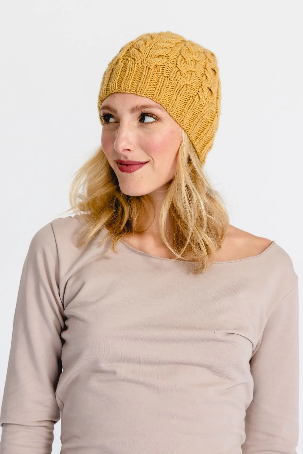 Cable Knit Beanie