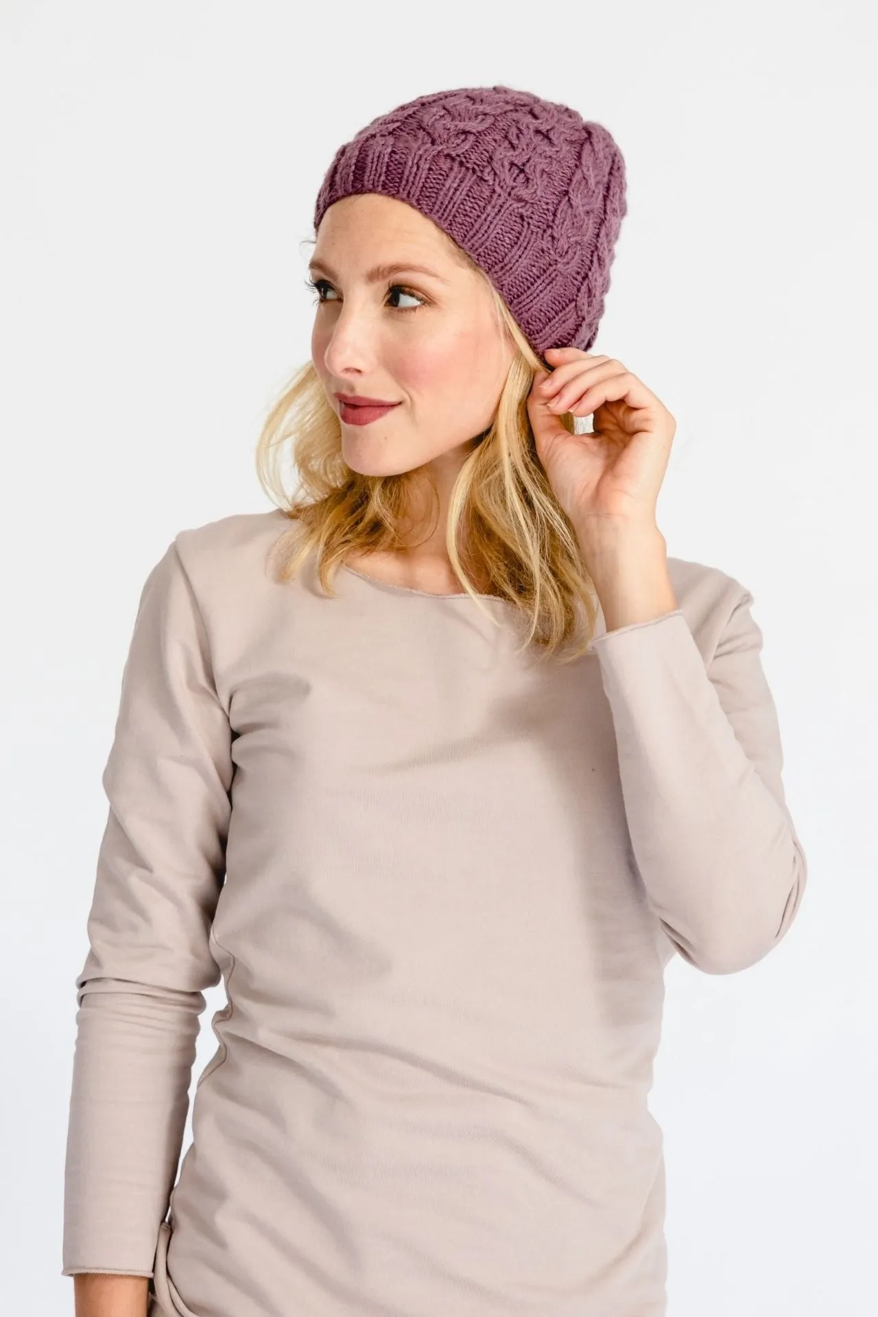 Cable Knit Beanie