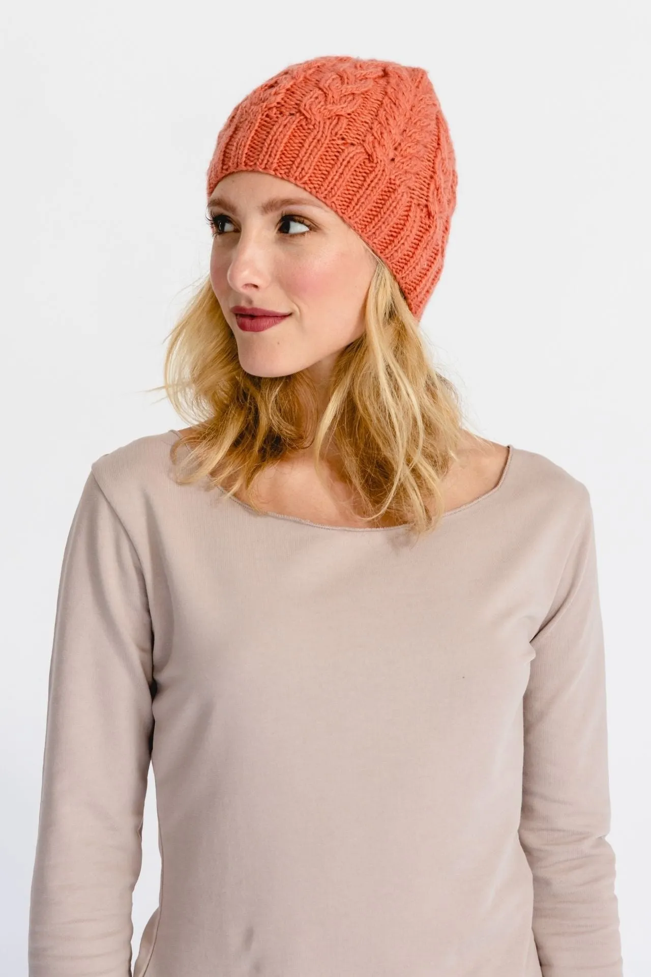 Cable Knit Beanie