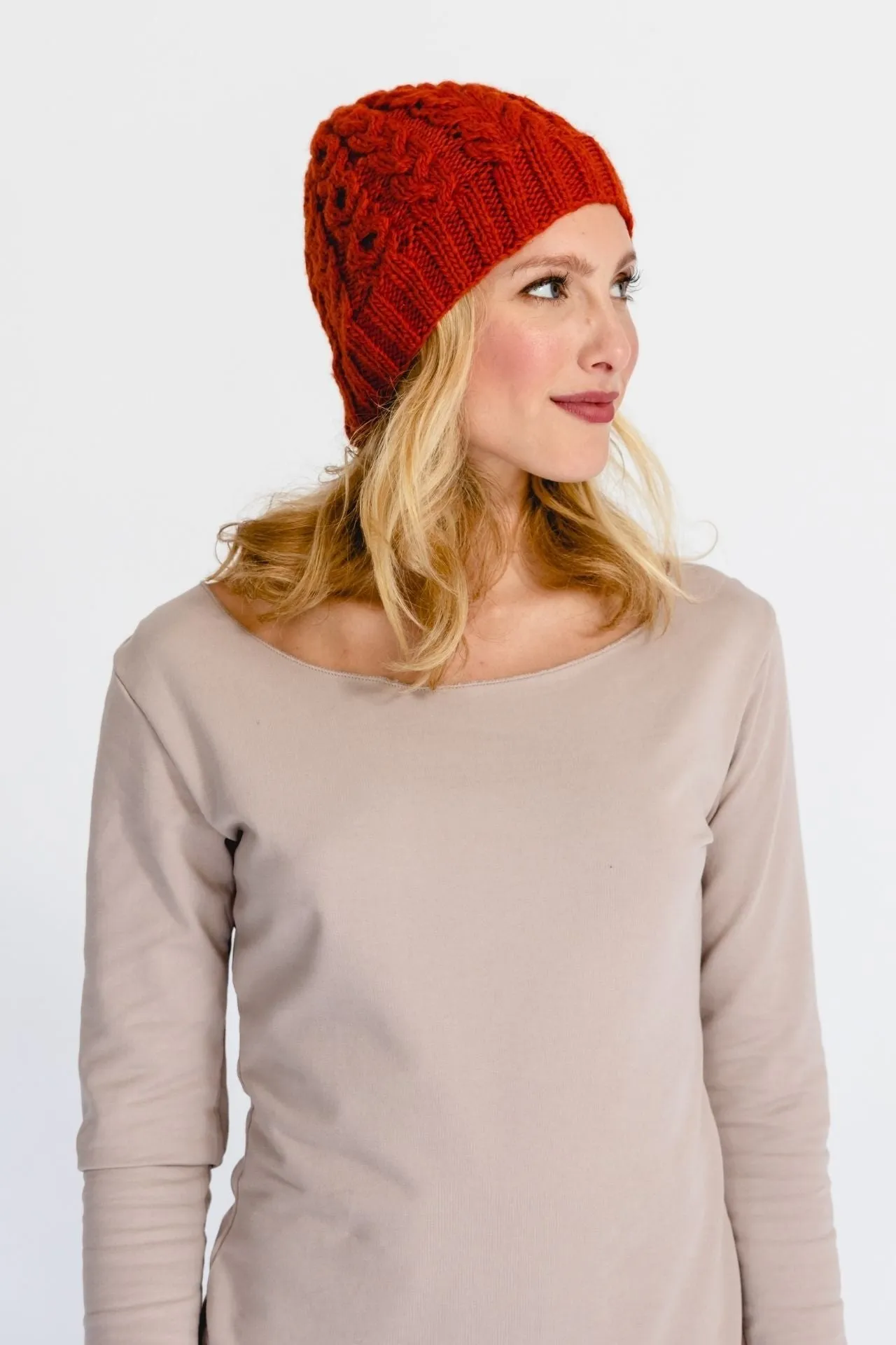 Cable Knit Beanie