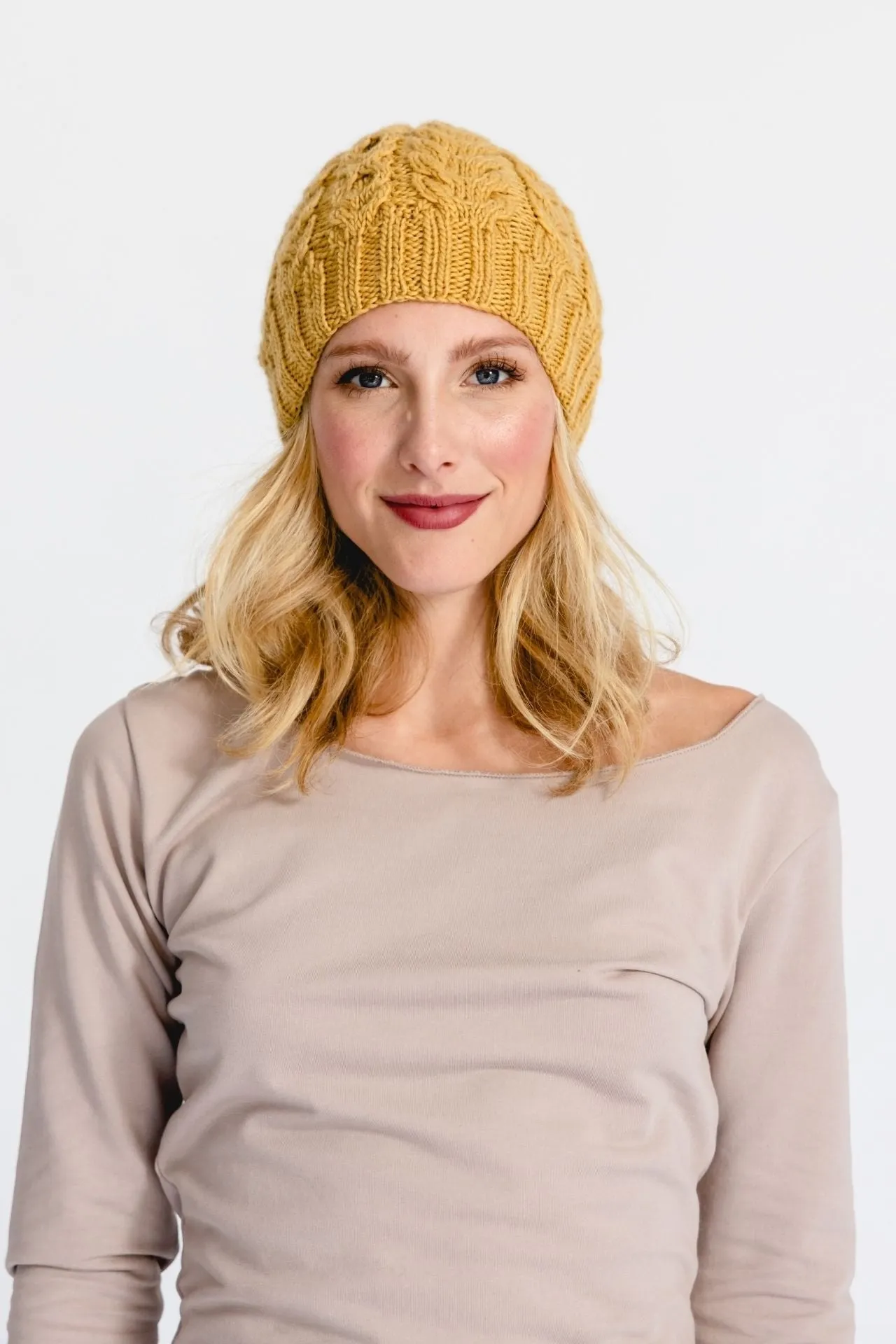 Cable Knit Beanie