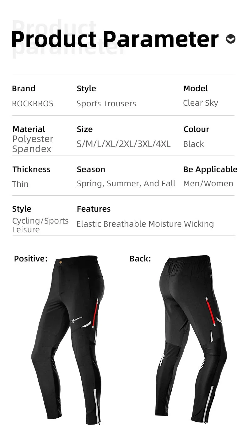 Funki Buys | Pants | Men's Light Comfortable Cycling Pants | Rockbros