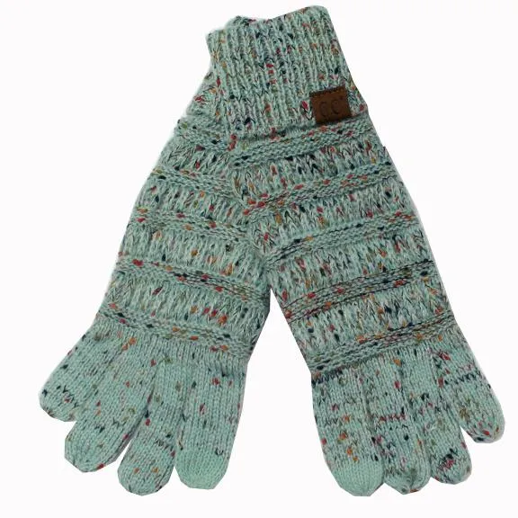 G-33 C.C Mint Speckled Gloves