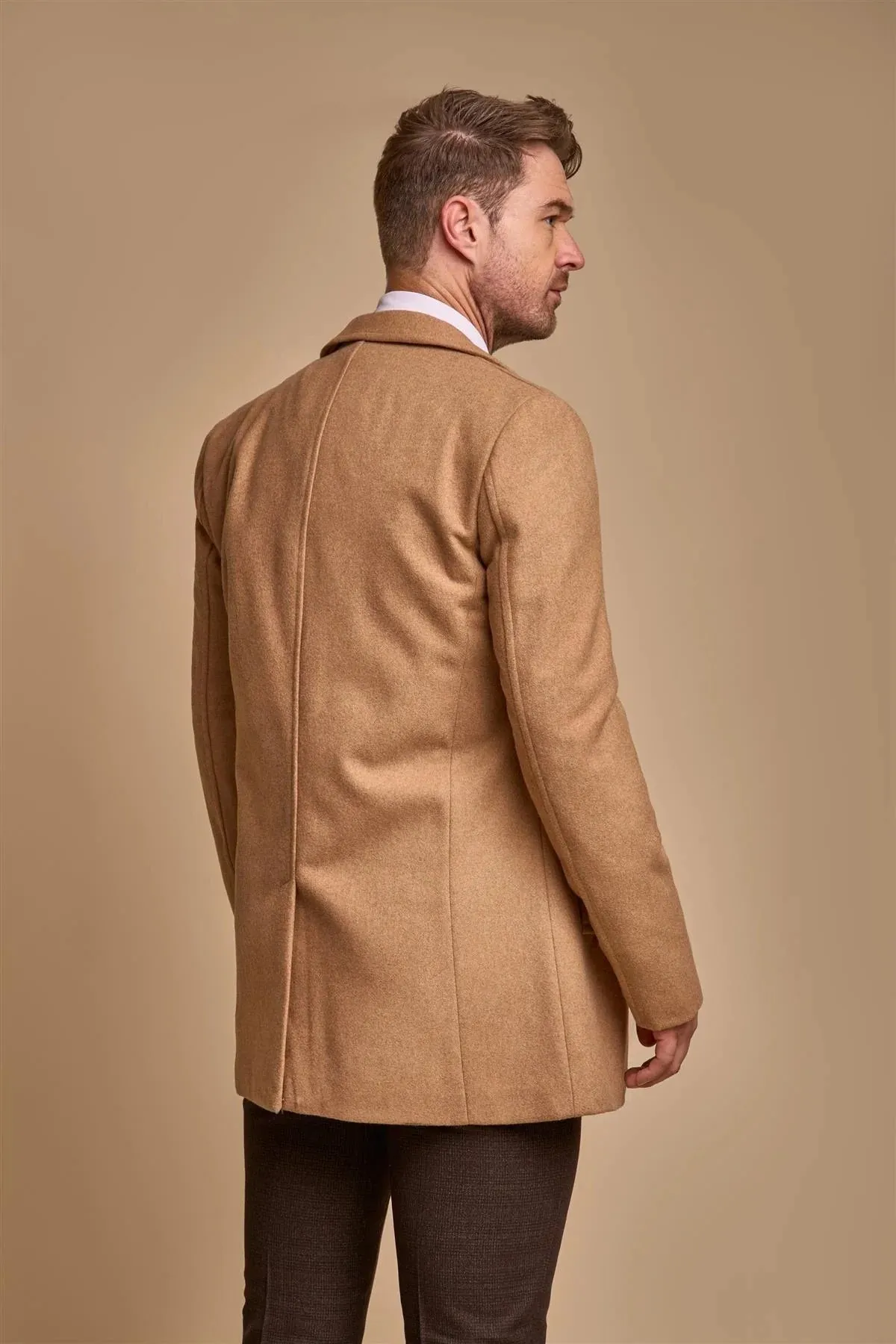 House Of Cavani Marcus Coat - Camel