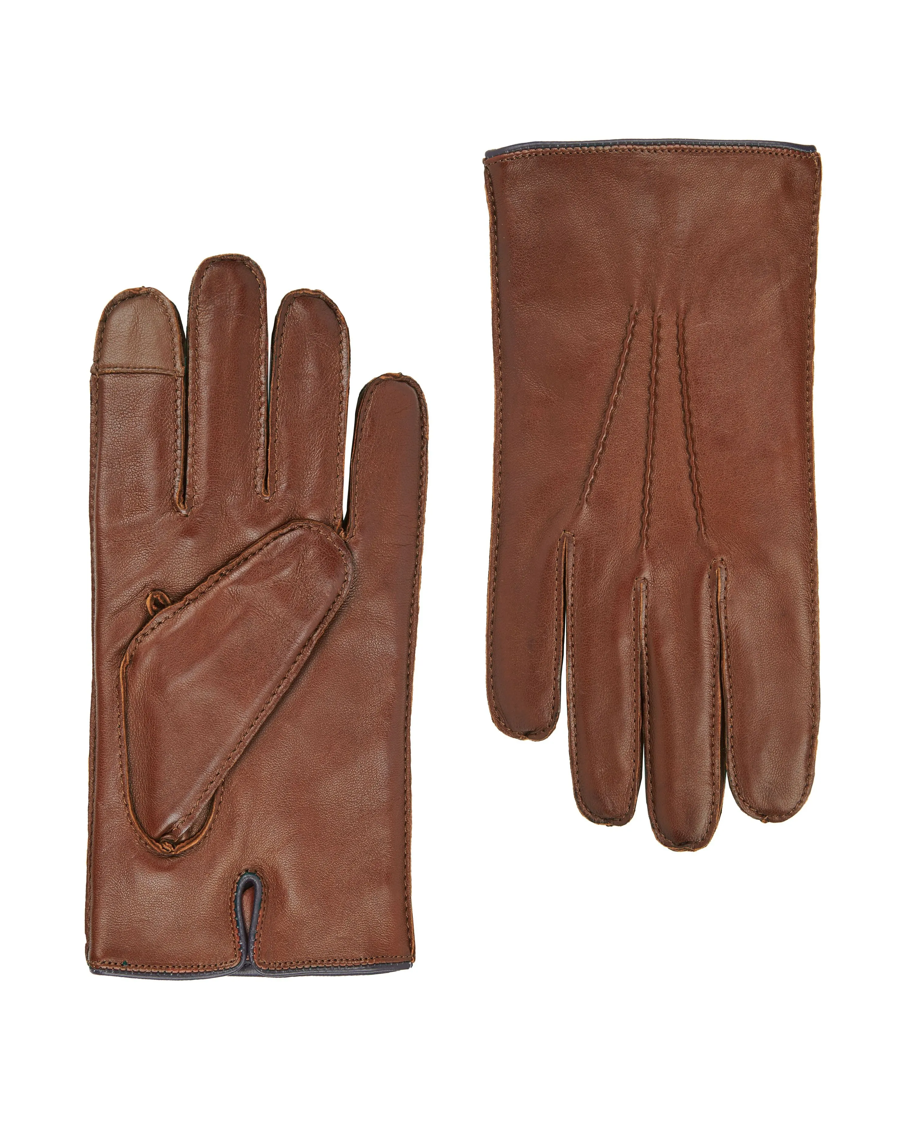 Italian Leather Tan Gloves