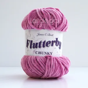 James C Brett Flutterby Chunky - B19 Antique - 100g Chenille Plush