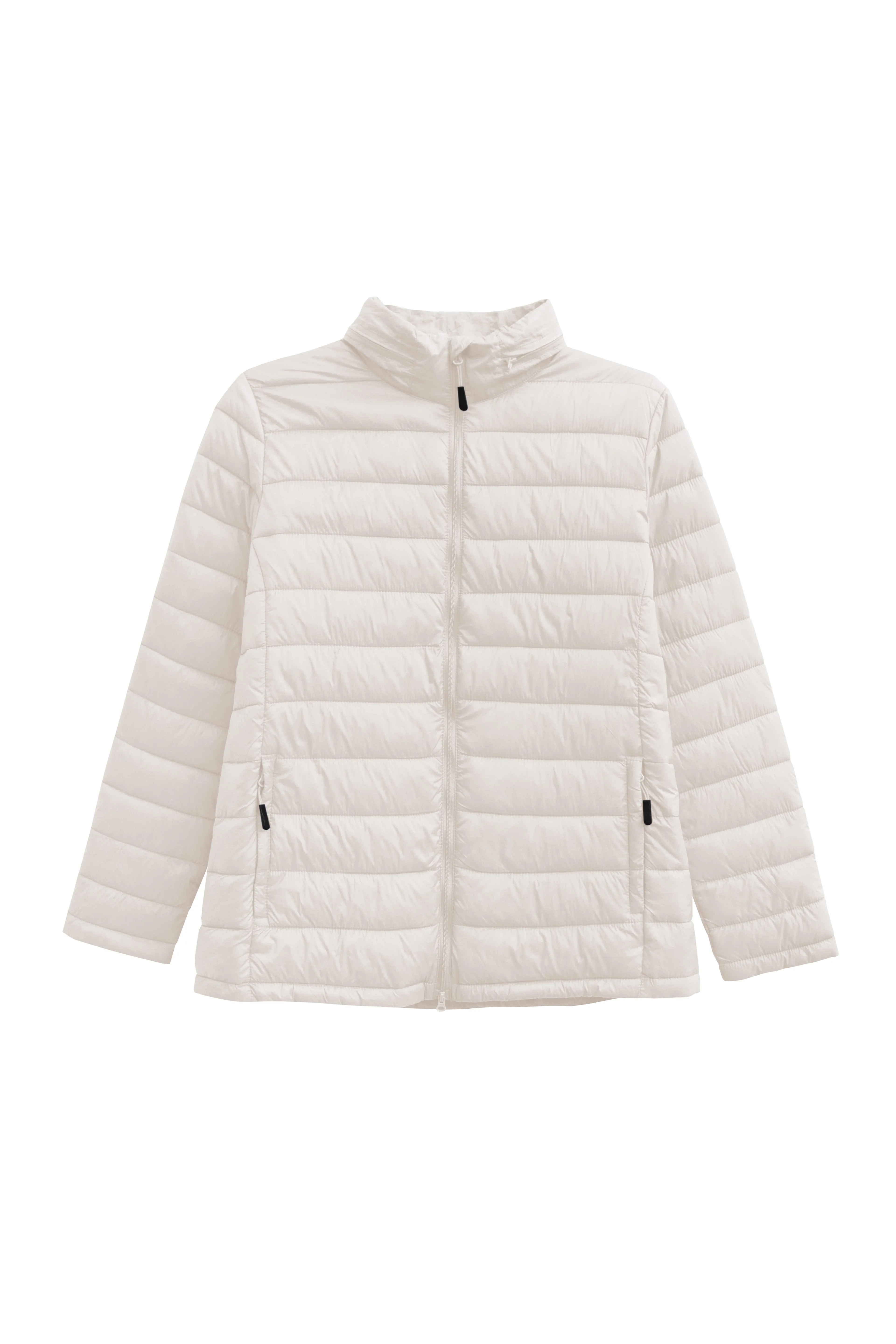 La Cera Quilted Nylon Puffer Jacket