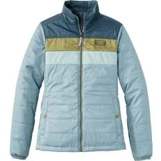 L.L.Bean Women's Mountain Classic Puffer Colorblock Jacket