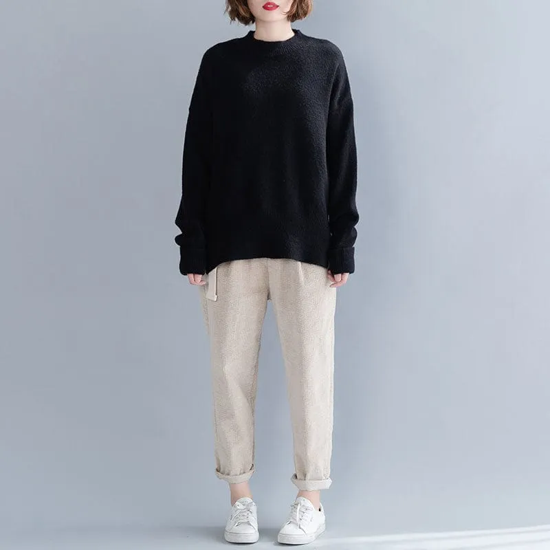 Long Sleeve High Neck Sweater