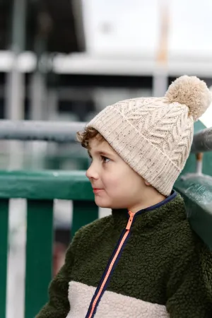 Natural Fleck Beanie