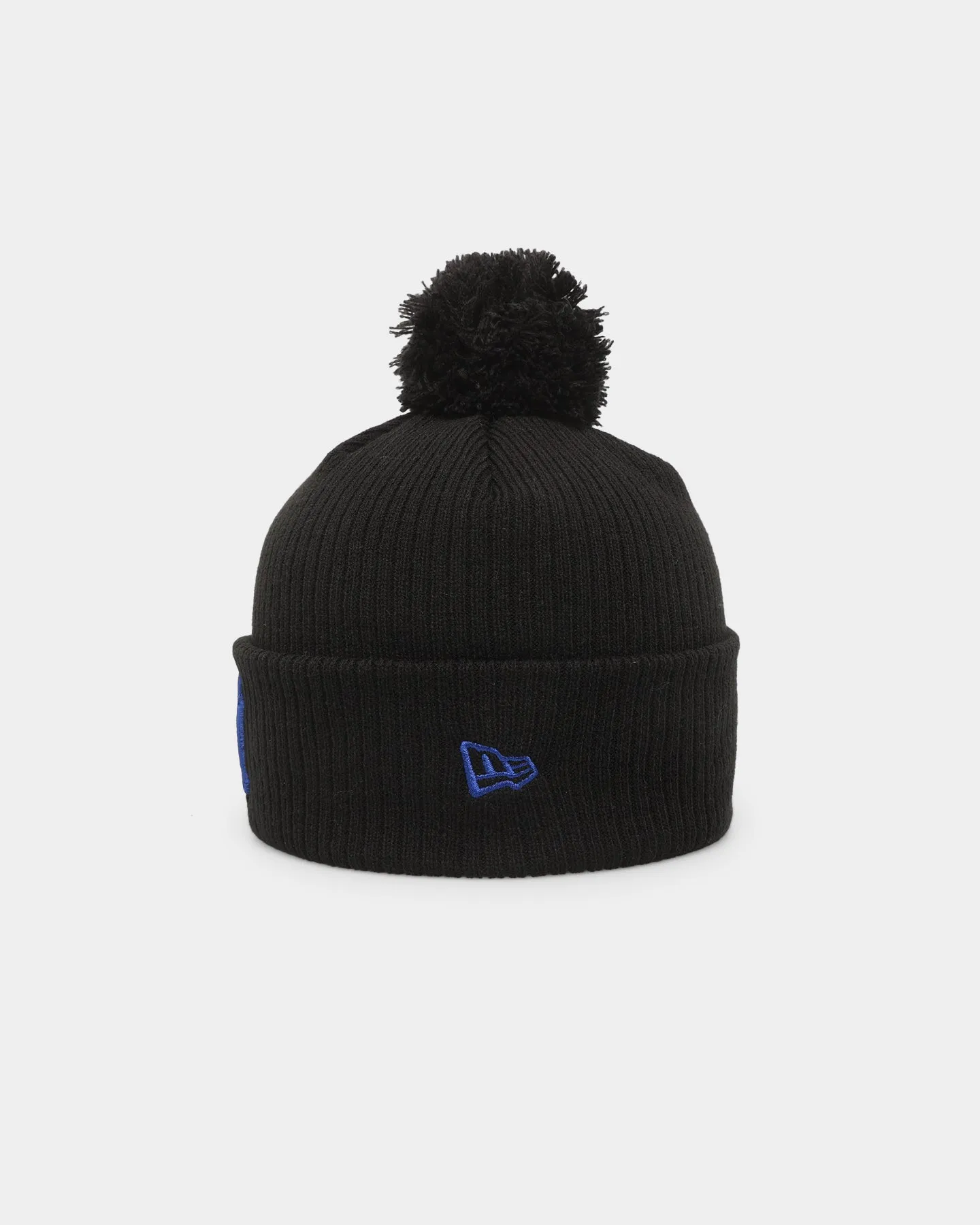 New Era New York Yankees Medium Knit Pom Pom Beanie Black/Royal