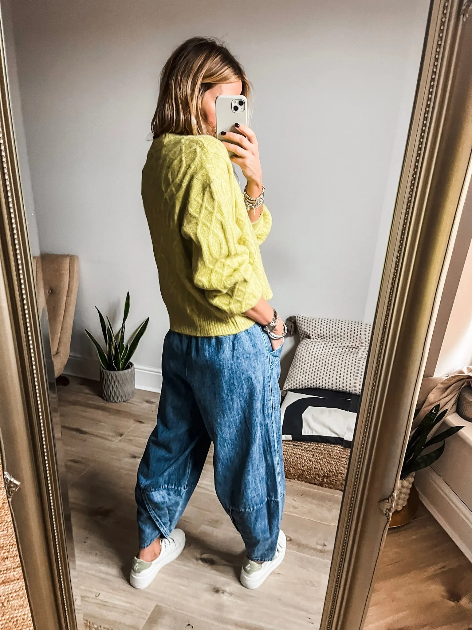 Perfect Everyday Denim Balloon Pants