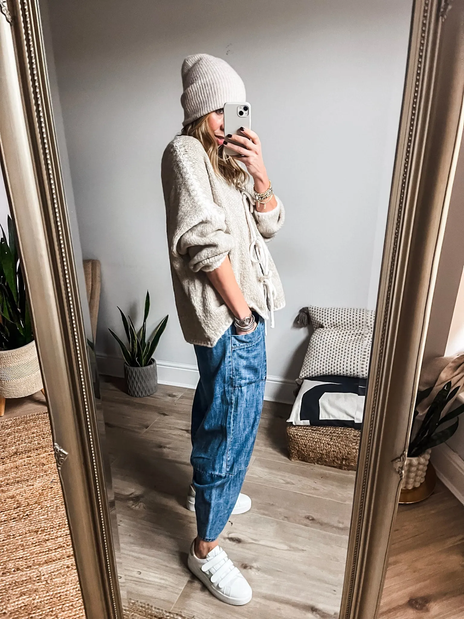 Perfect Everyday Denim Balloon Pants