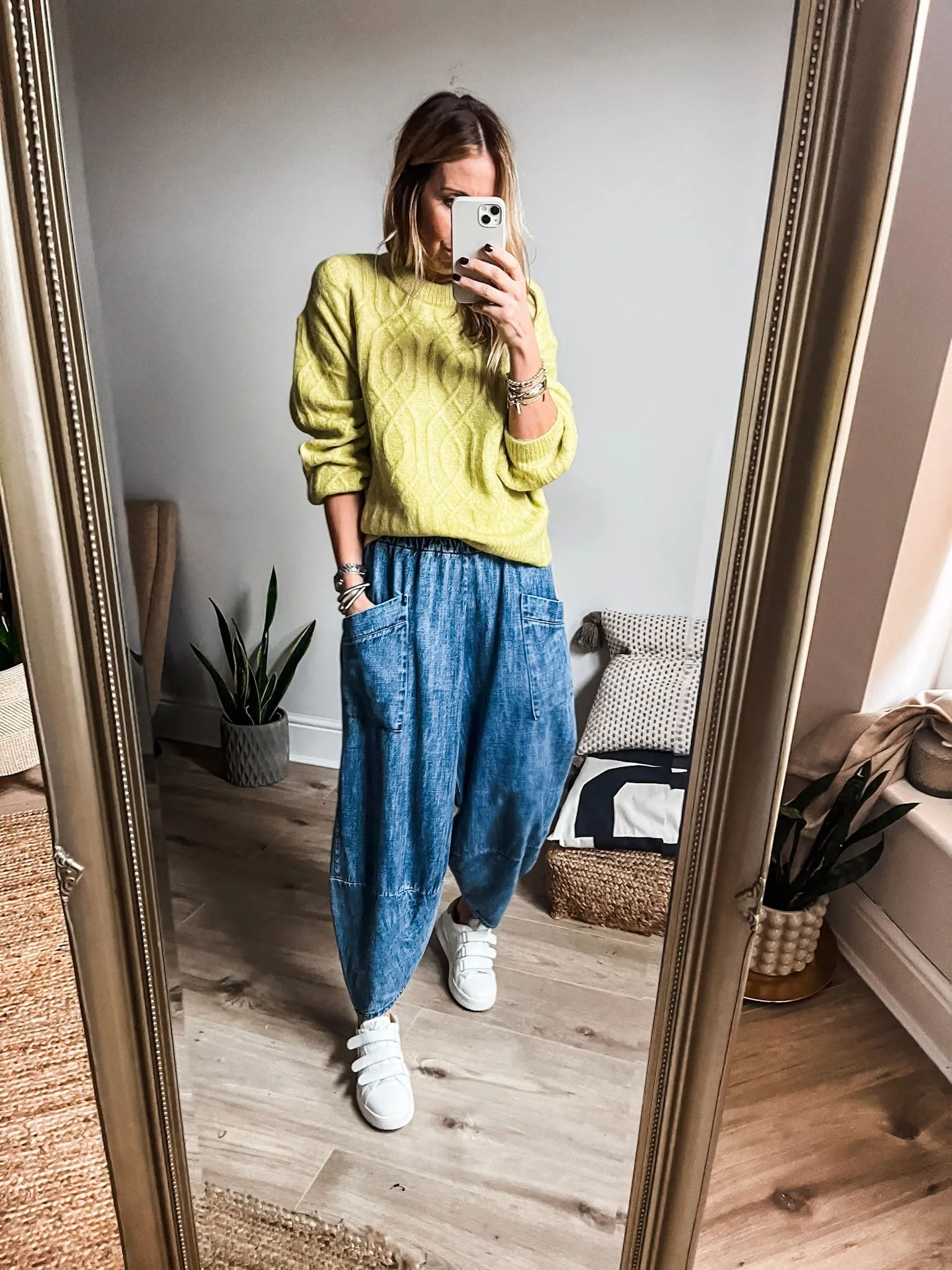 Perfect Everyday Denim Balloon Pants