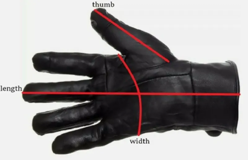 SJI Men's Touch Screen Winter Leather Gloves Thermal Fleece Warm - Convenient for Mobile Phone Use - Wide Application for Daily and Outdoor Activities