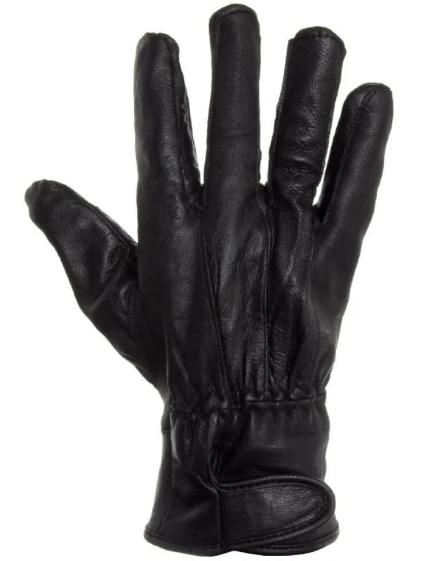 SJI Men's Touch Screen Winter Leather Gloves Thermal Fleece Warm - Convenient for Mobile Phone Use - Wide Application for Daily and Outdoor Activities