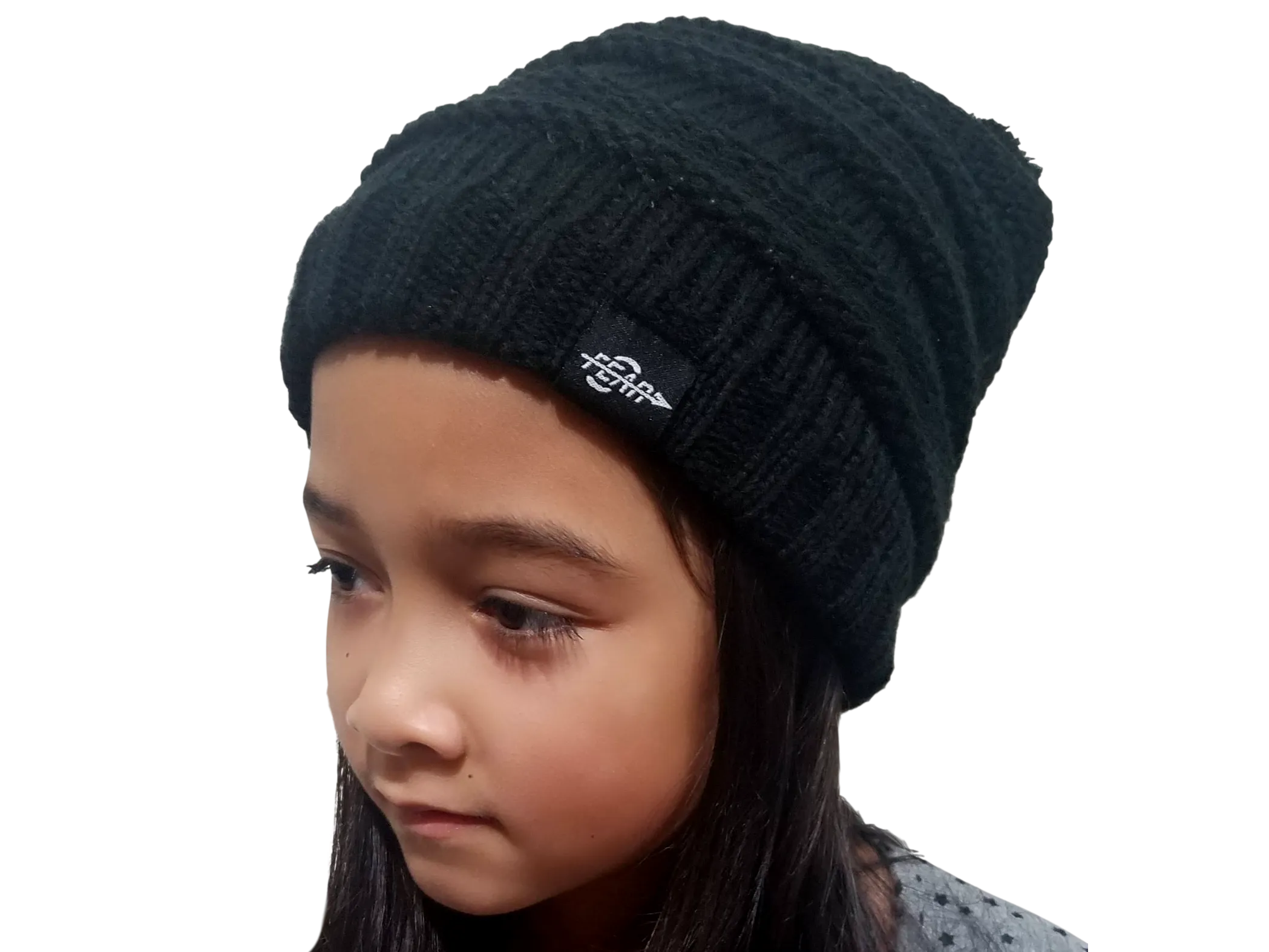 Warmest Plush Insulated Black Beanie Hat Winter Beanies Knitted Warm