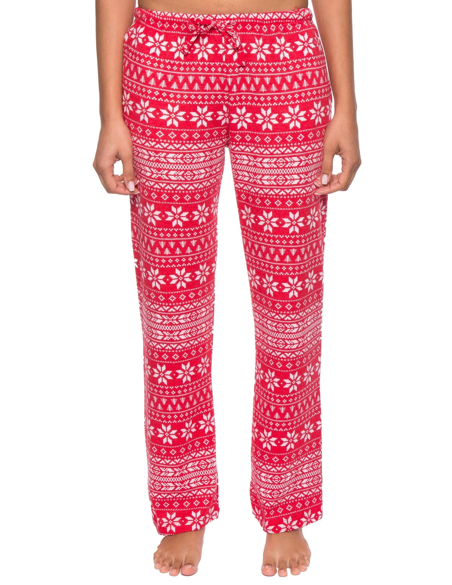 Women's Waffle Knit Thermal Lounge Pants